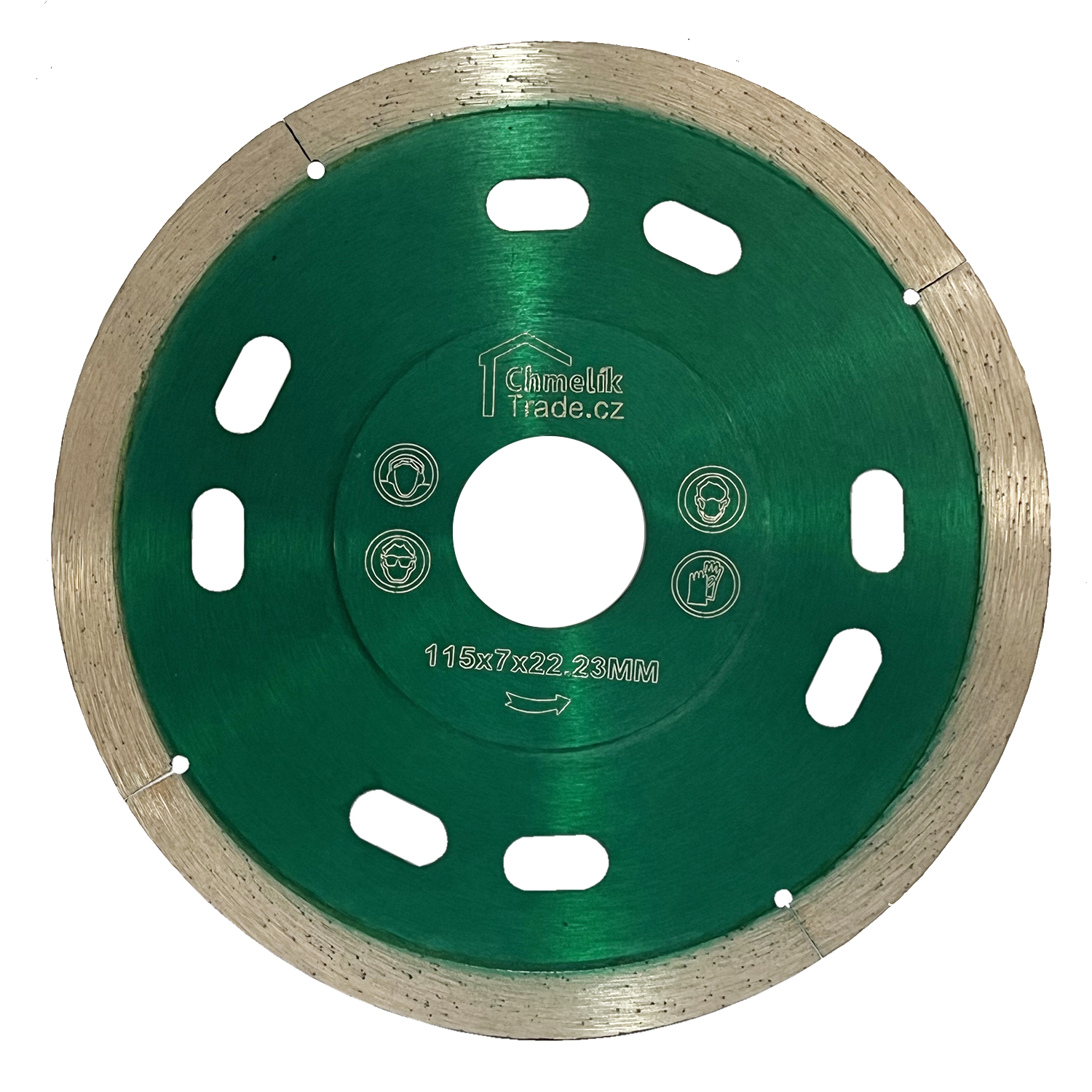 Diamantový kotouč Chmelík-Line Green 115 mm